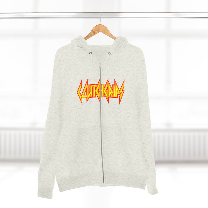 CG ANGRY DOG GOLD RED /LIFT OR DIE ZIP UP