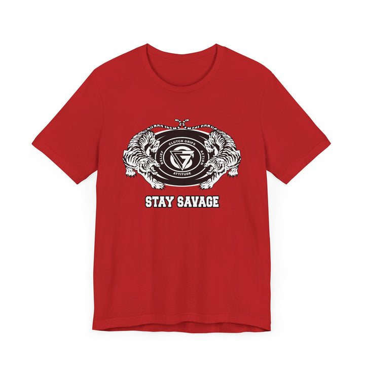 TIGER VS TIGER WHITE BLACK  /STAY SAVAGE