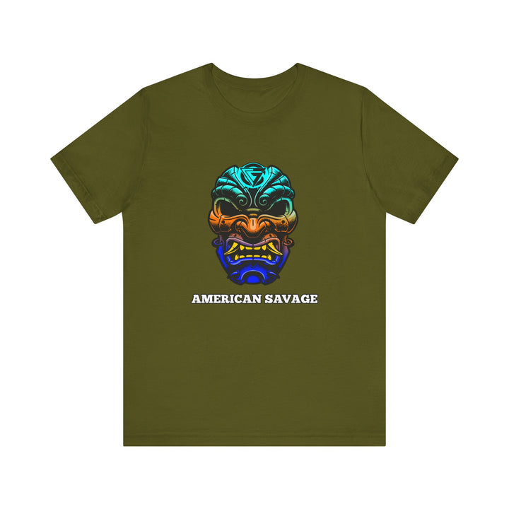 SAMURAI MAC BLUE ORANGE AQUA FADE /AMERICAN SAVAGE