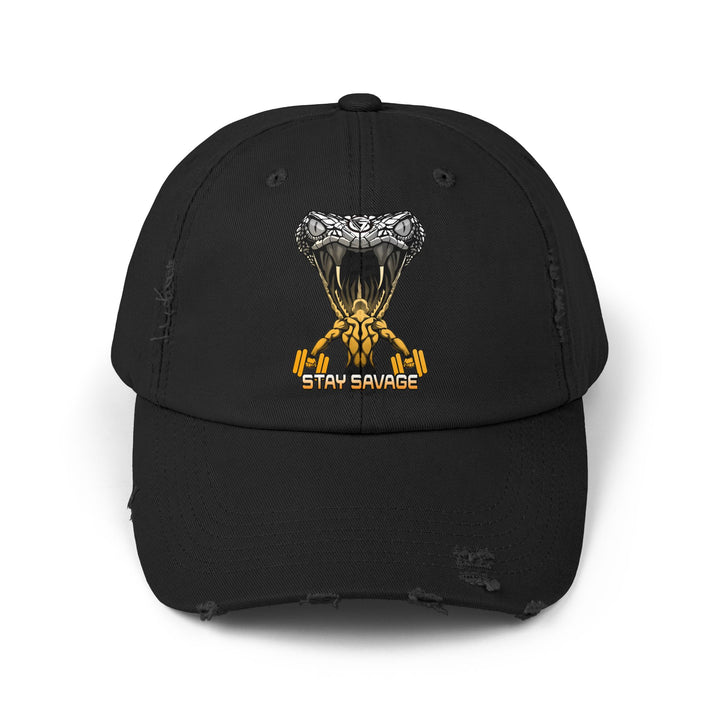 MAN VS VIPER ORANGE WHITE FADE /STAY SAVAGE CAP