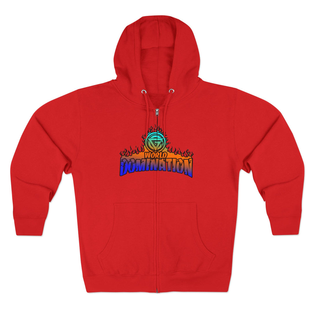 CG LIFT KICK BLUE ORANGE AQUA FADE/KILL OR BE KILLED ZIP UP