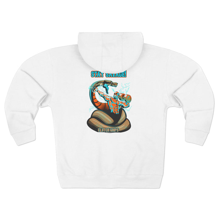 MAC VS SNAKE AQUA MIAMI DIAMOND FRONT /STAY SAVAGE ZIP UP