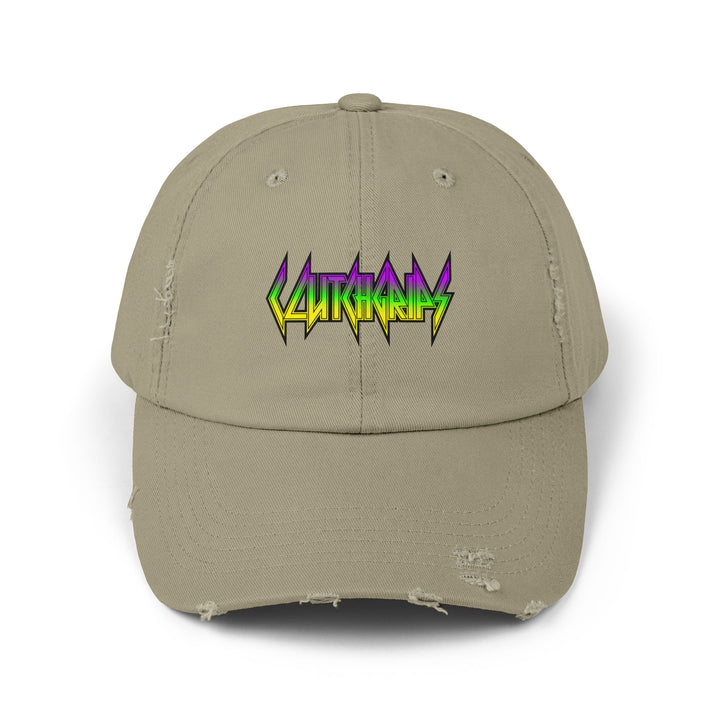 CG YELLOW GREEN PUPRLE FADE CAP