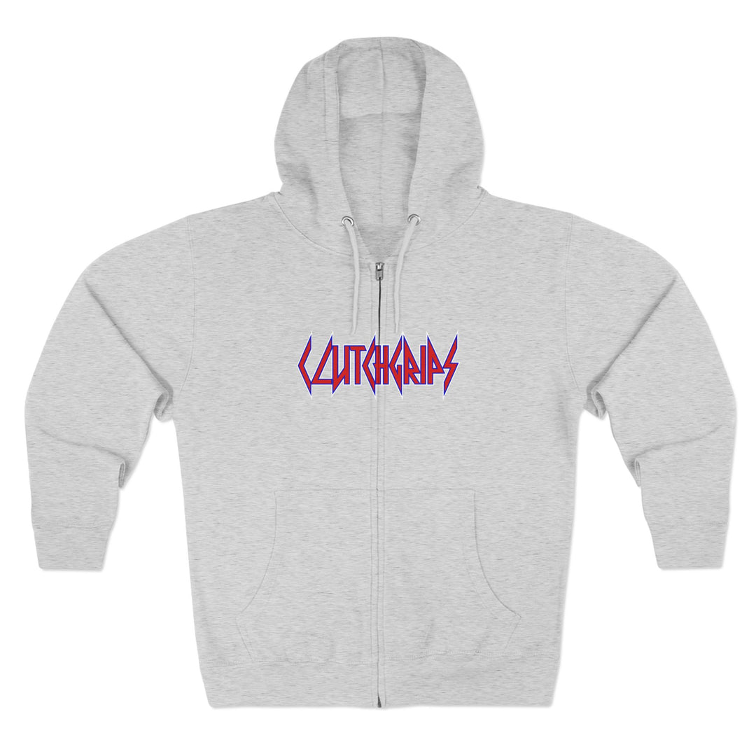 CG MAC JUMP RED WHITE BLUE /THINK DO BECOME ZIP UP