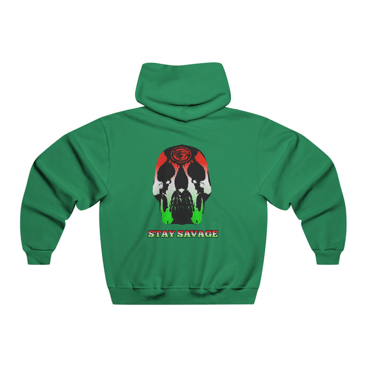 SKULLATOR- RED WHITE GREEN FADE/STAY SAVAGE