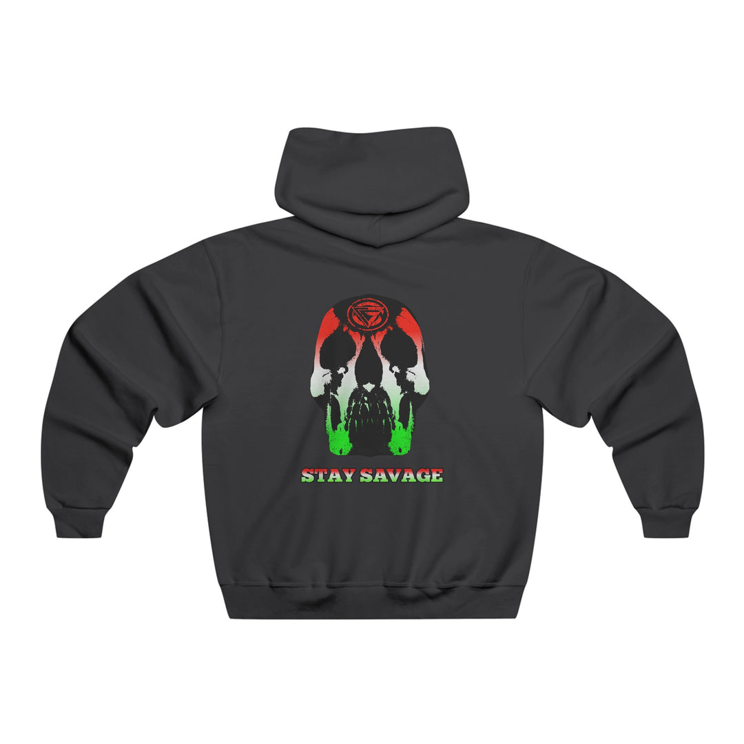 SKULLATOR- RED WHITE GREEN FADE/STAY SAVAGE