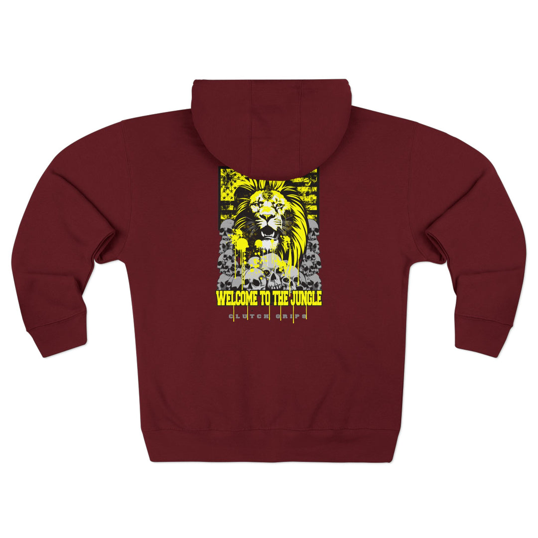 LIONHEART YELLOW BLACK /WELCOME TO THE JUNGLE ZIP UP