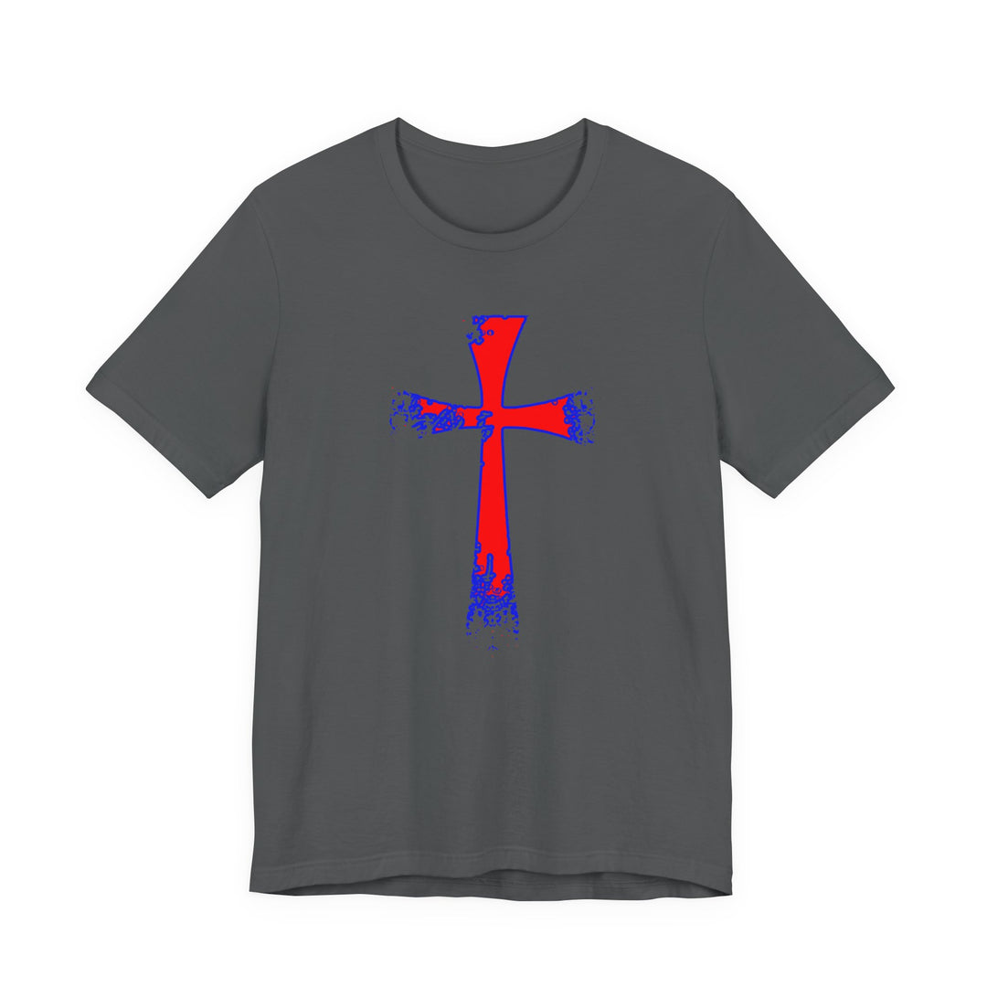 CG CRUSADER FAITH SHIRT RED BLUE
