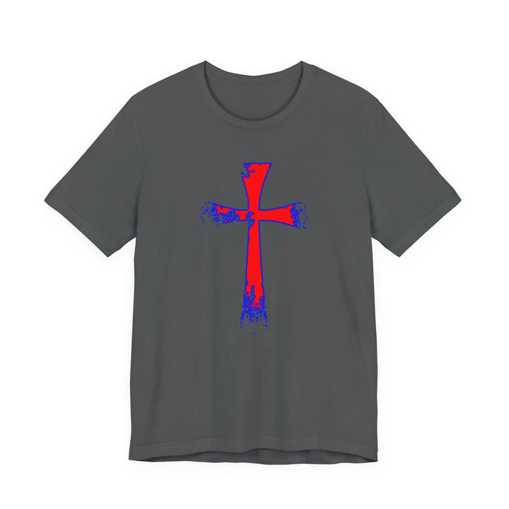 CG CRUSADER FAITH SHIRT RED BLUE