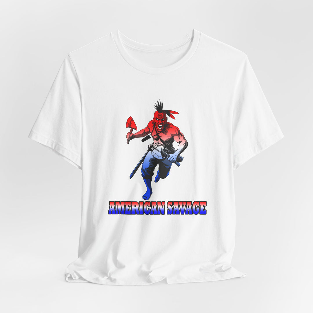 CG APACHE ALPHA RED WHITE BLUE FADE/AMERICAN SAVAGE