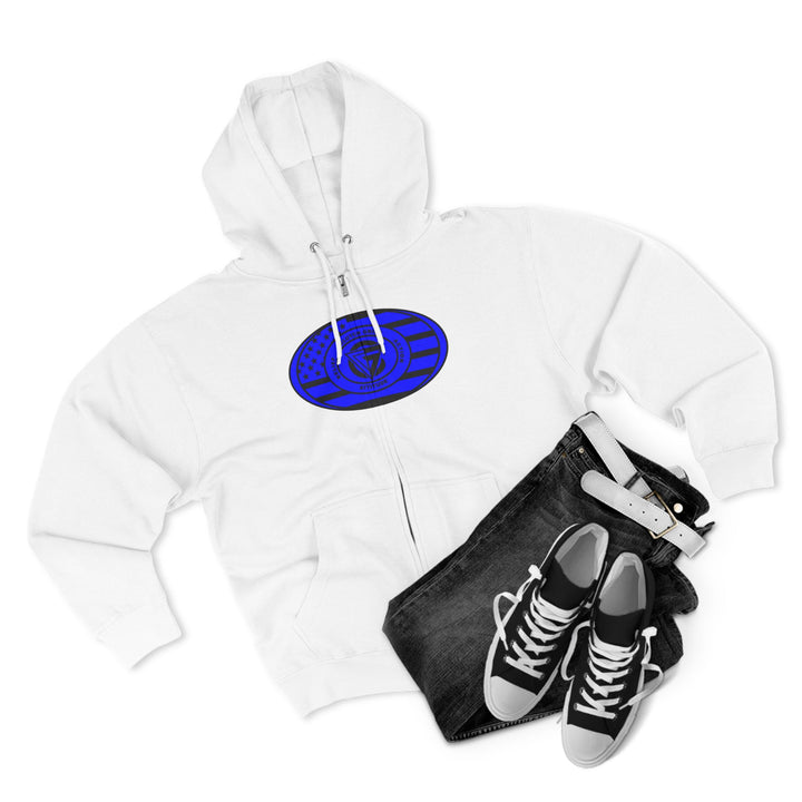 MAC WICK LIFT BLUE CG FLAG /LIFT OR DIE ZIP UP