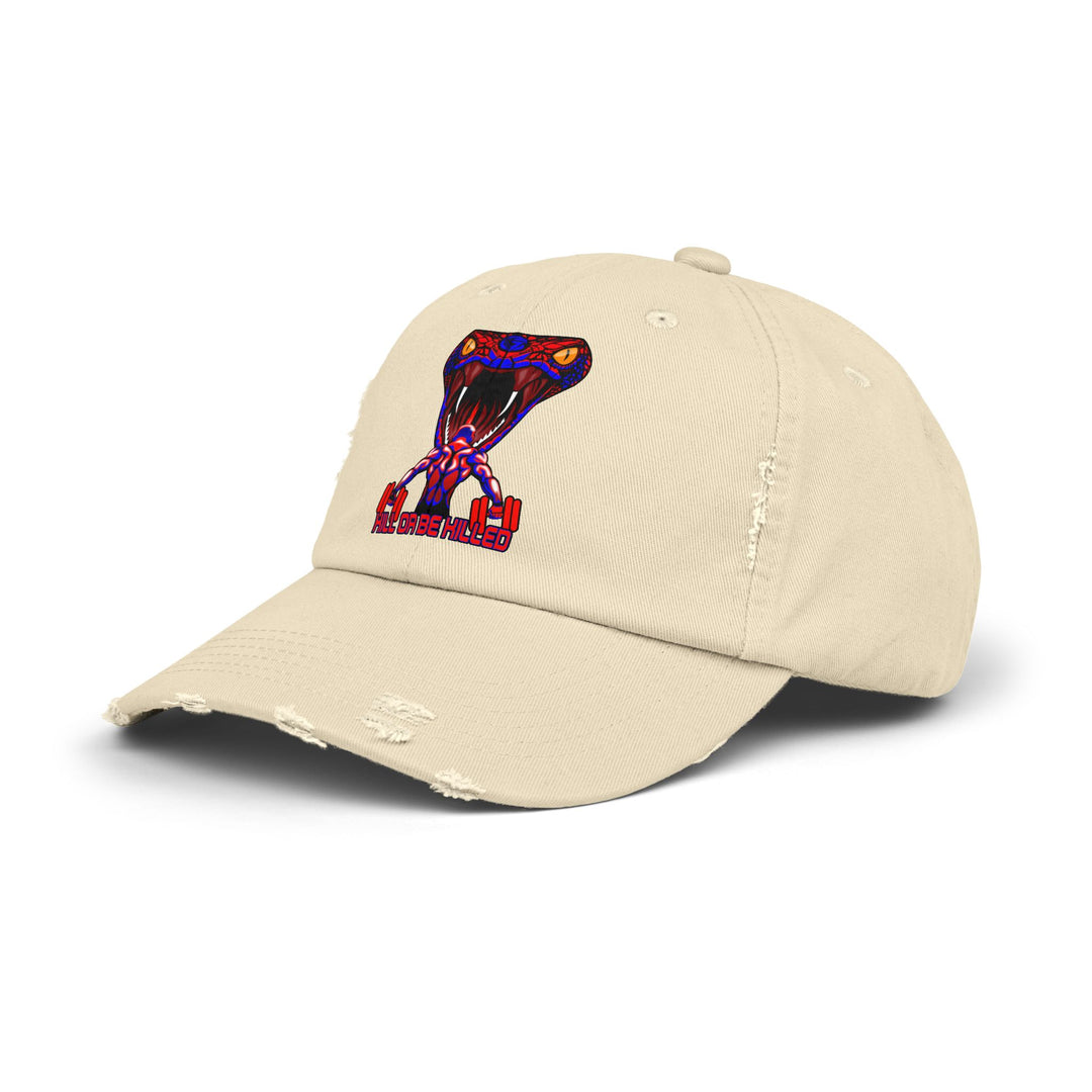 MAN VS VIPER RED BLUE /KILL OR BE KILLED CAP