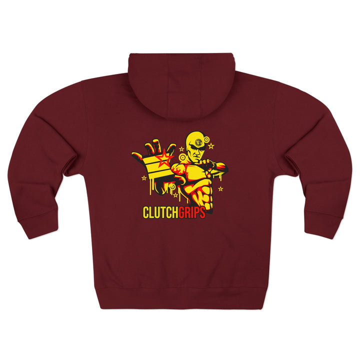 CG GRIP MASTER FLASH REDD YELLOW/CLUTCHGRIPS  ZIP UP