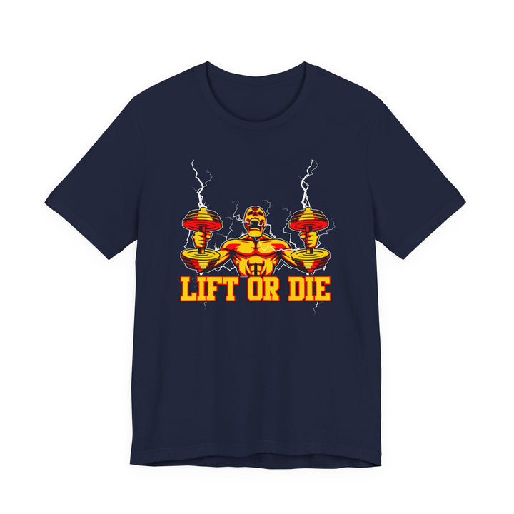 RIDE THE LIGHTNING RED GOLD /LIFT OR DIE