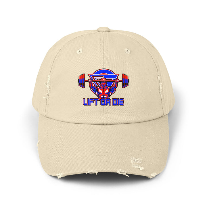 ENTER THE MAC RED WHITE BLUE/LIFT OR DIE CAP