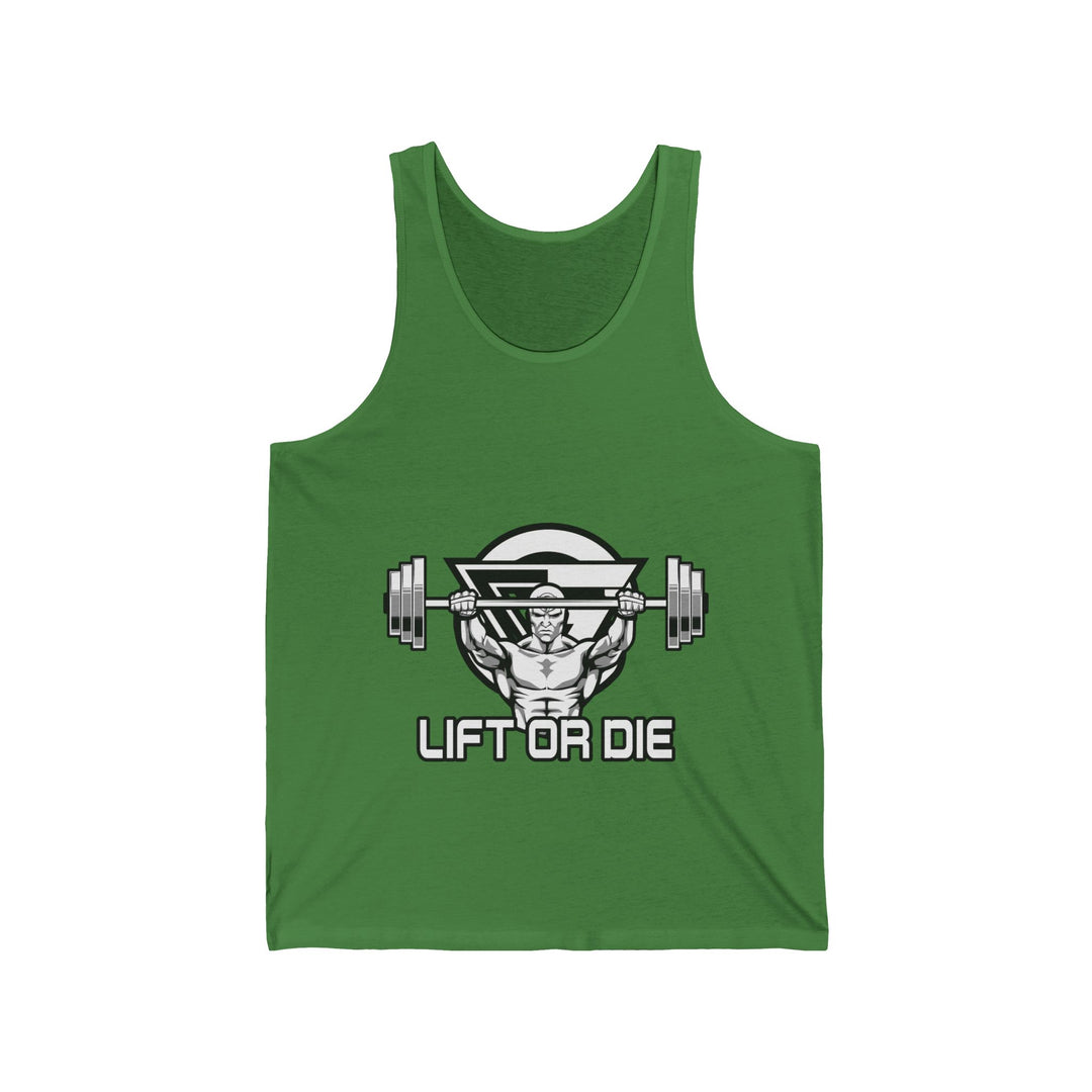 ENTER THE MAC WHITE BLACK TANK/LIFT OR DIE