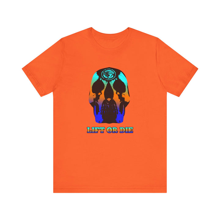 SKULLATOR BLUE ORANGE AQUA  /LIFT OR DIE
