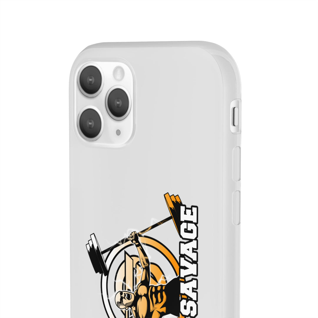 SPARTAN LIFT ORANGE WHITE PHONE CASE/STAY SAVAGE