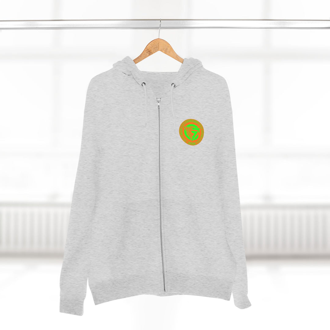 SPARTAN LIFT ORANGE GREEN  /STAY SAVAGE ZIP UP
