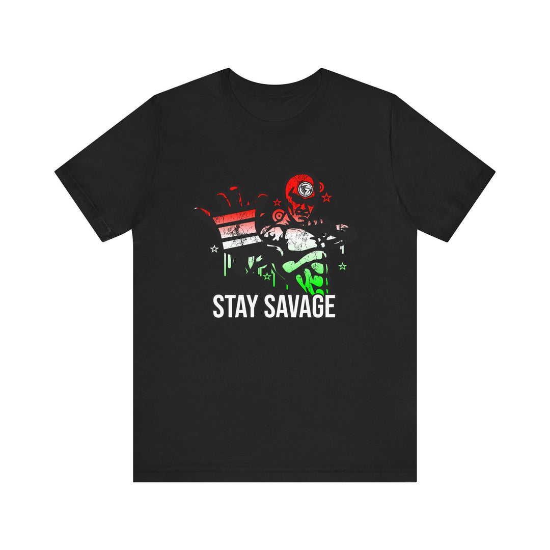 GRIP MASTER MAC RED WHITE GREEN FADE /STAY SAVAGE