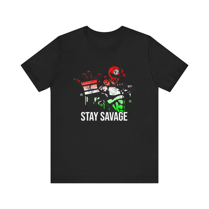 GRIP MASTER MAC RED WHITE GREEN FADE /STAY SAVAGE