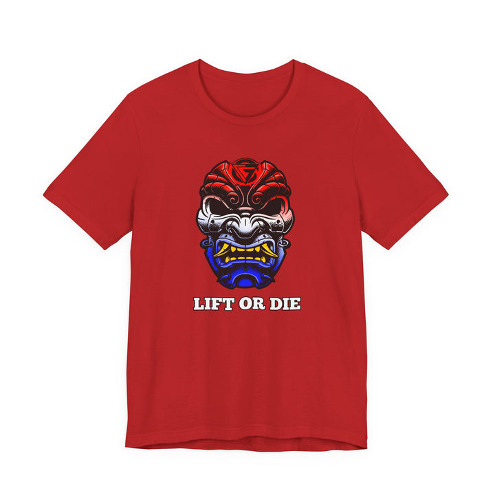 SAMURAI MAC RED WHITE BLUE FADE/LIFT OR DIE
