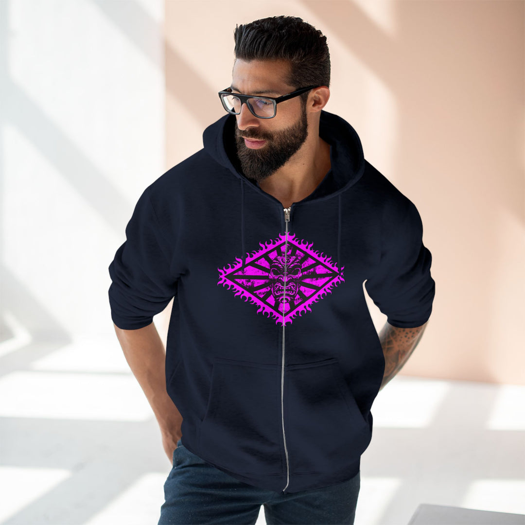 MAC WICK LIFT BURPLE SAMURAI SUN /LIFT OR DIE ZIP UP