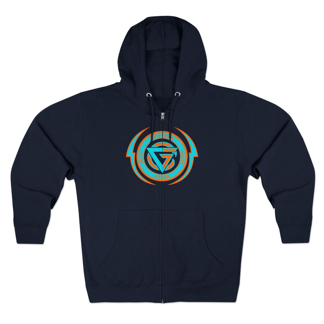 SAMURAI MAC AQUA ORANGE /STAY SAVAGE ZIP UP