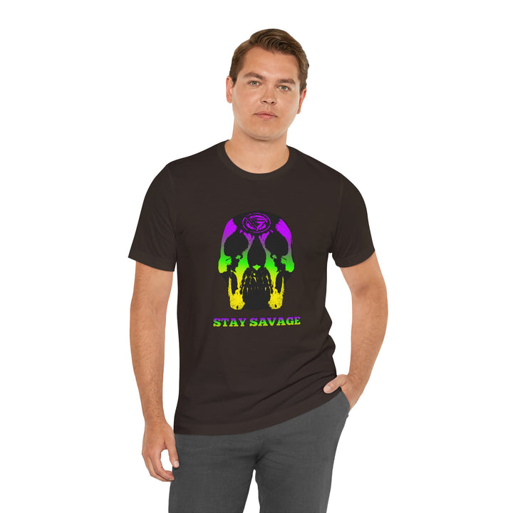 SKULLATOR YELLOW GREEN PURPLE /STAY SAVAGE