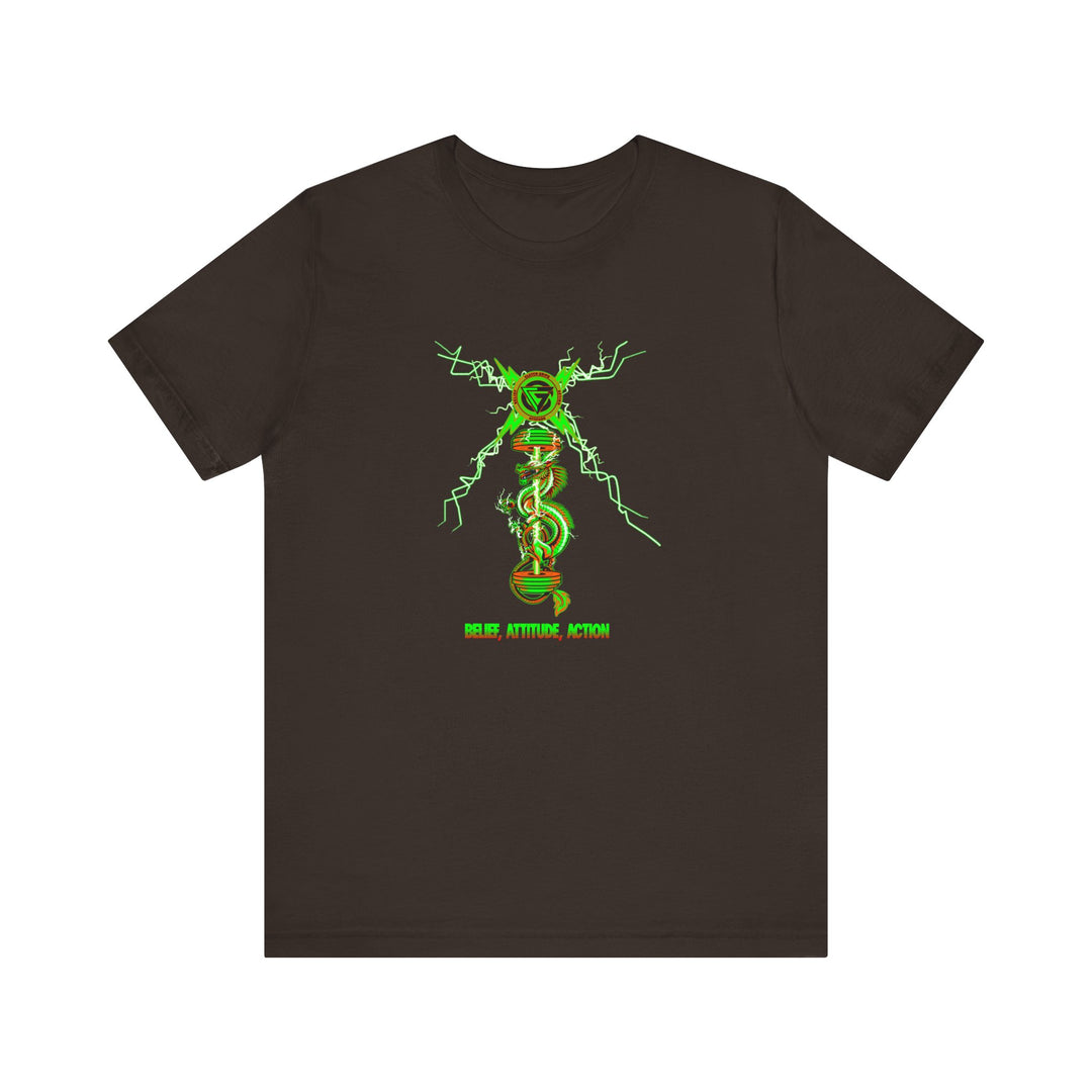 BARBELL DRAGON GREEN ORANGE