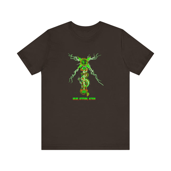 BARBELL DRAGON GREEN ORANGE