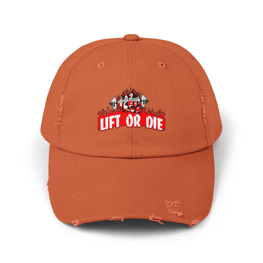 CG FIRE & FIST RED WHITE BLACK/LIFT OR DIE CAP