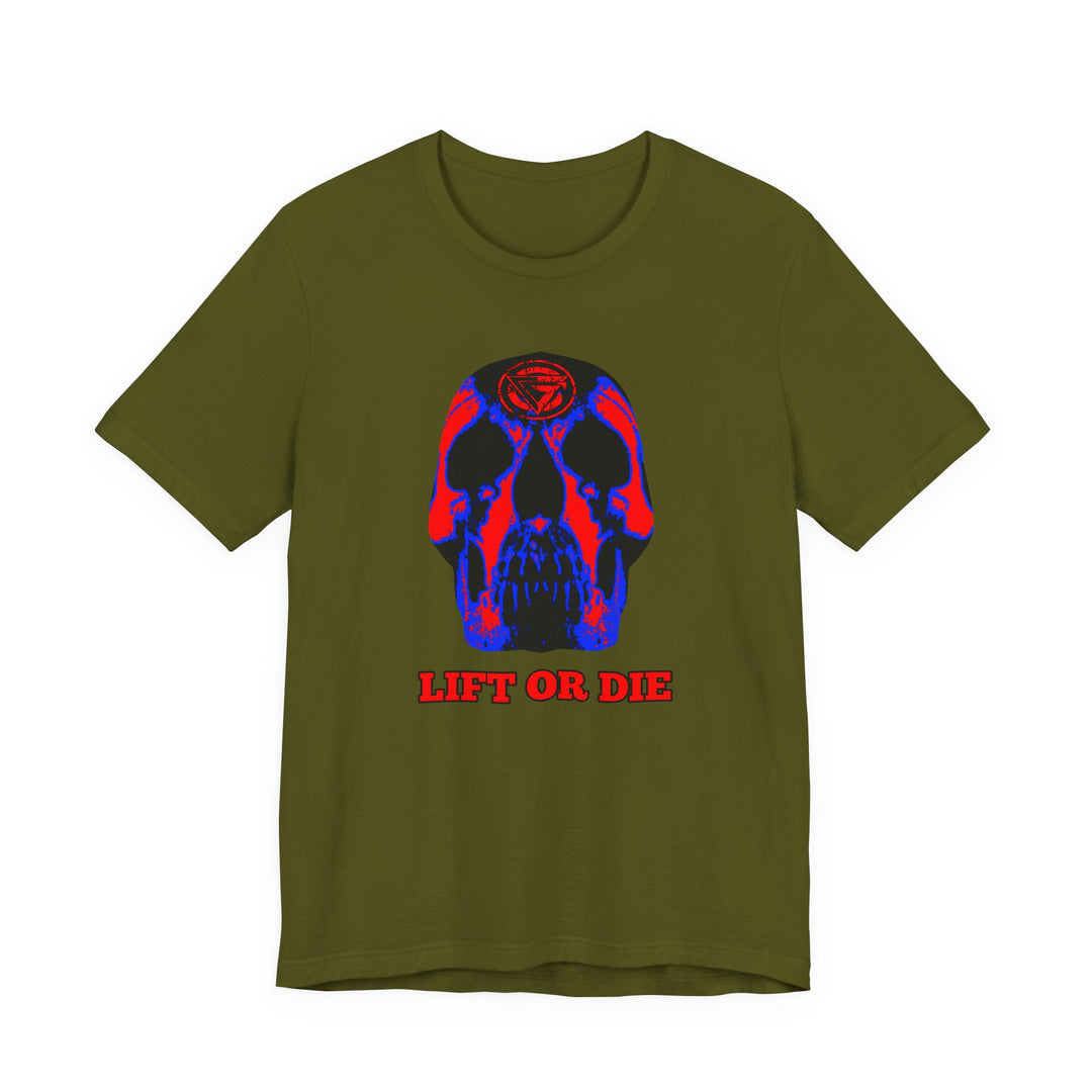 SKULLATOR RED BLUE /LIFT OR DIE