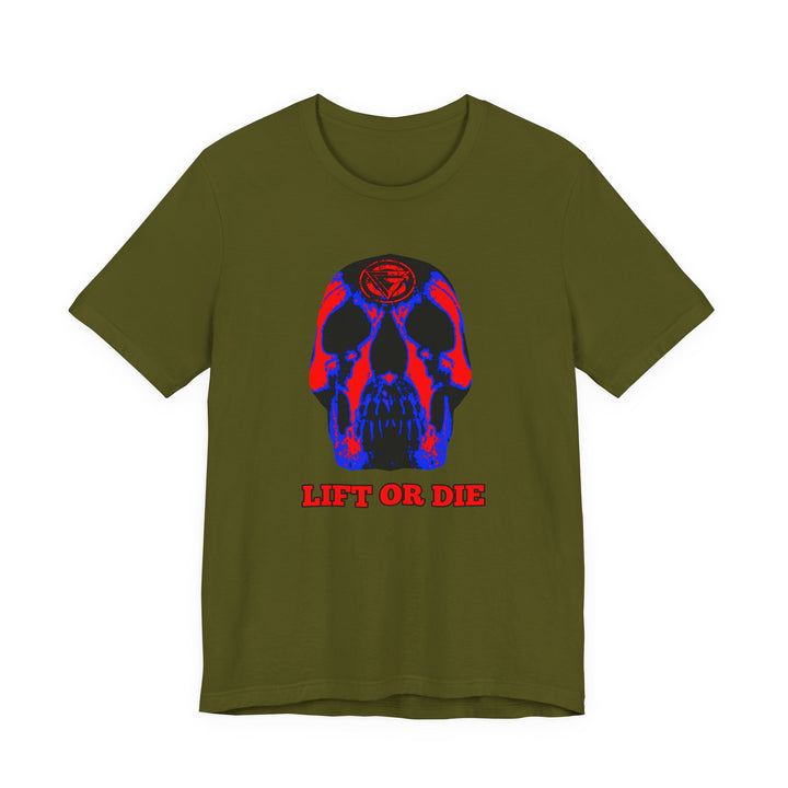 SKULLATOR RED BLUE /LIFT OR DIE
