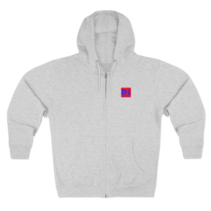 MAC DRAGON SNAP RED BLUE /LIFT OR DIE ZIP UP