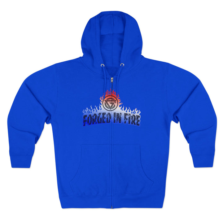 CG AMERICAN WARRIORS RED WHITE BLUE FADE /AMERICAN SAVAGE ZIP UP