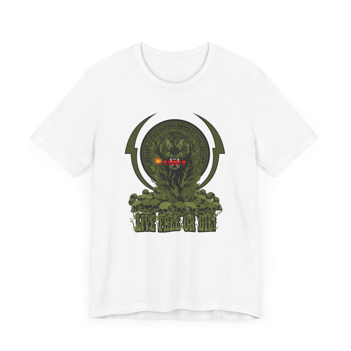 DYNAMITE TIGER ARMY GREEN /LIVE FREE OR DIE