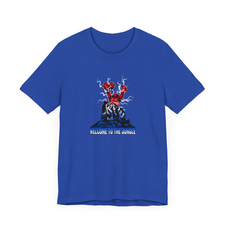 CG CONFIDENCE RED WHITE BLUE FADE /WELCOME TO THE JUNGLE