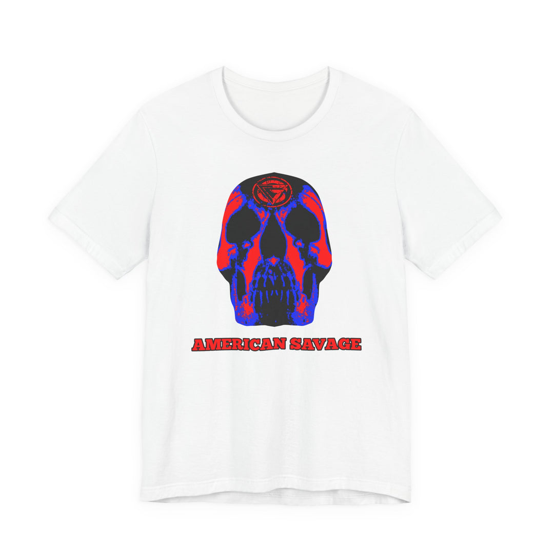 SKULLATOR RED BLUE /AMERICAN SAVAGE