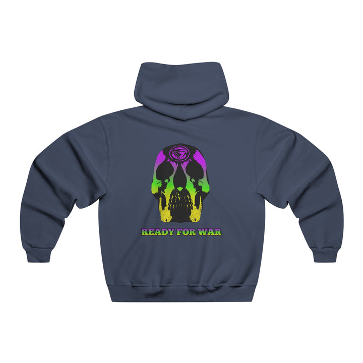 SKULLATOR- YELLOW GREEN PURPLE FADE/READY FOR WAR
