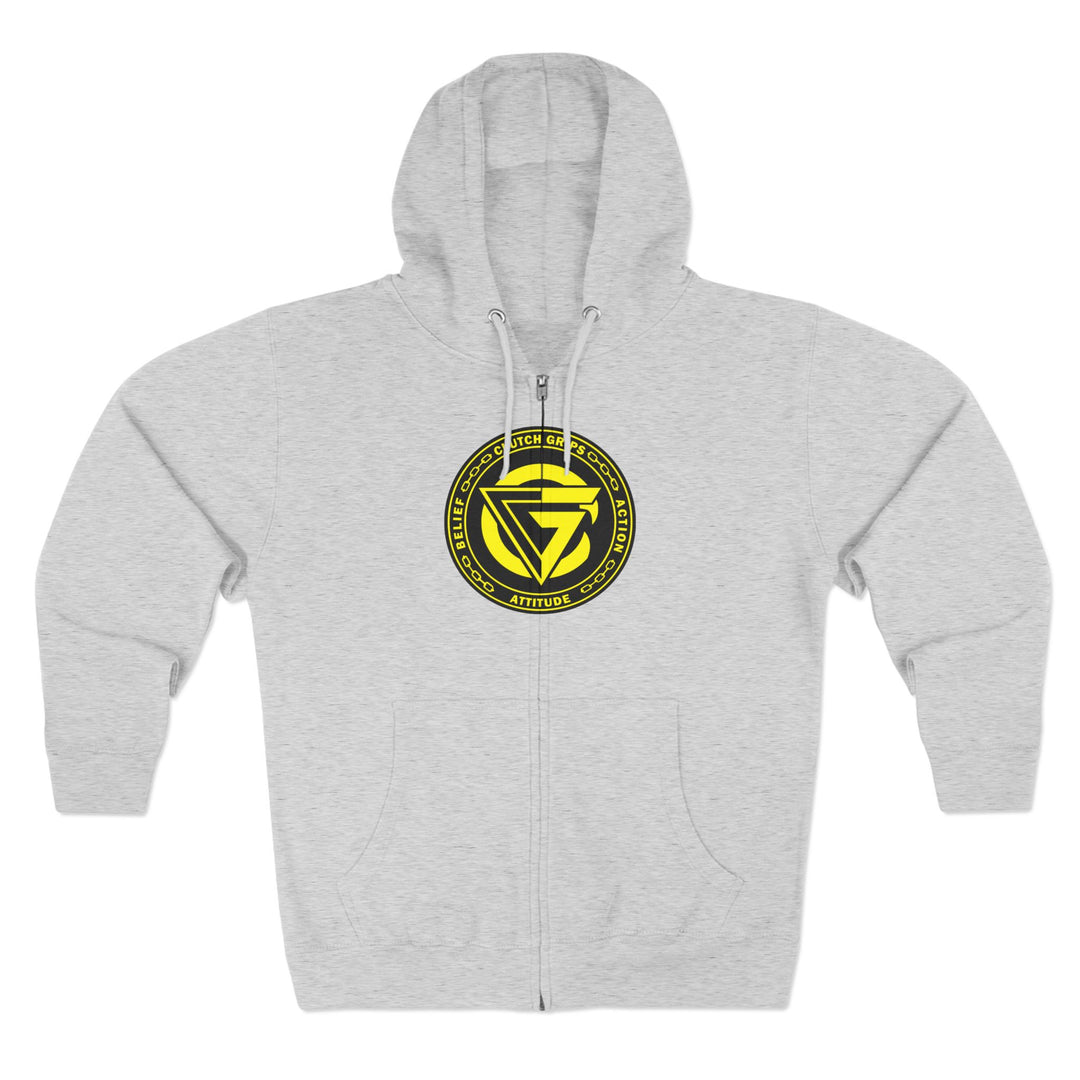 LIONHEART YELLOW BLACK /STAY SAVAGE ZIP UP