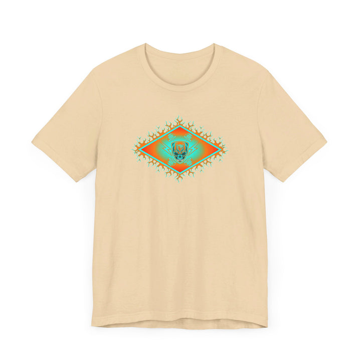 MIAMI AQUA ORANGE DIAMOND SKULLATOR DOUBLE BELL