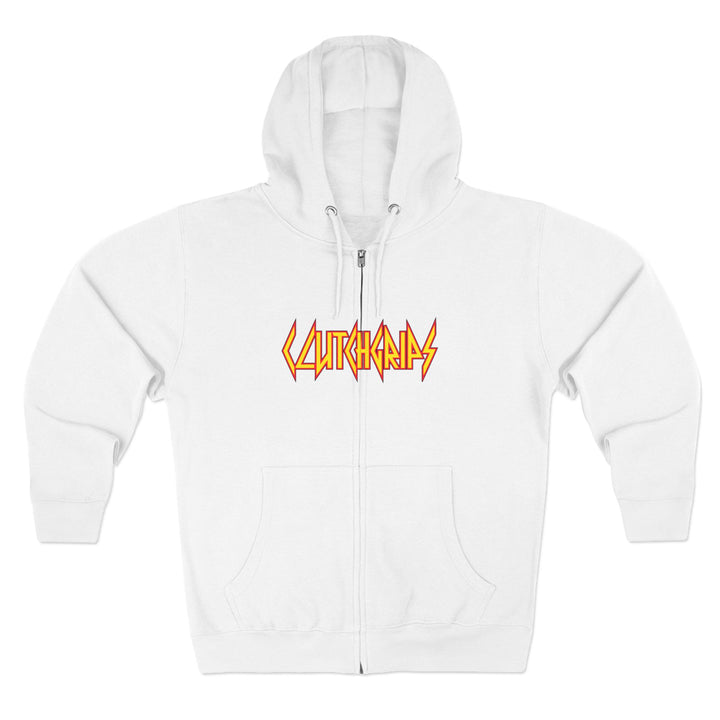 CG SGL SKULL BELL RED GOLD /LIFT OR DIE ZIP UP