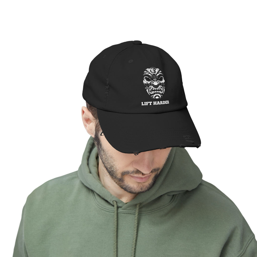 SAMURAI MASK WHITE/LIFT HARDER CAP