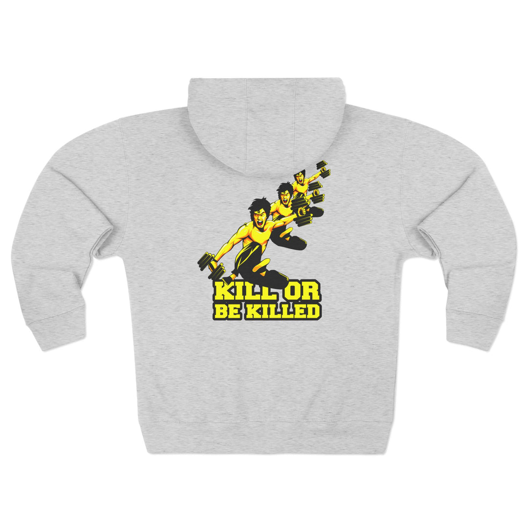 CG LIFT KICK YELLOW BLACK/KILL OR BE KILLED ZIP UP