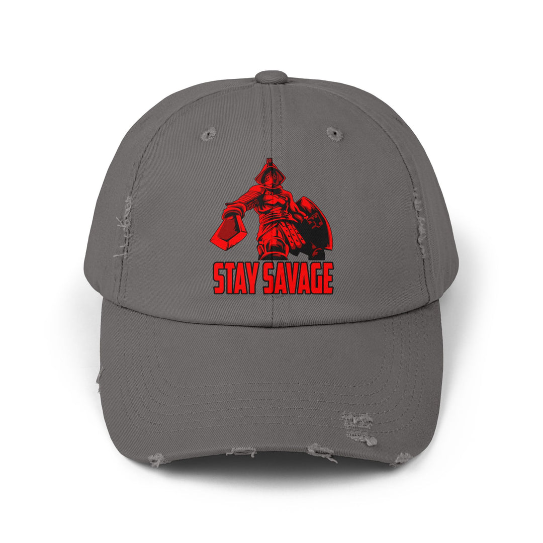 MAC THE EXECUTIONER RED/STAY SAVAGE CAP