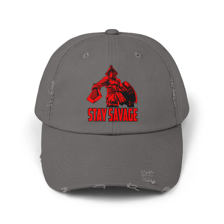 MAC THE EXECUTIONER RED/STAY SAVAGE CAP