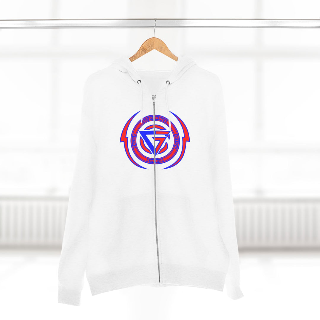 CG LIFT KICK RED BLUE/STAY SAVAGE ZIP UP