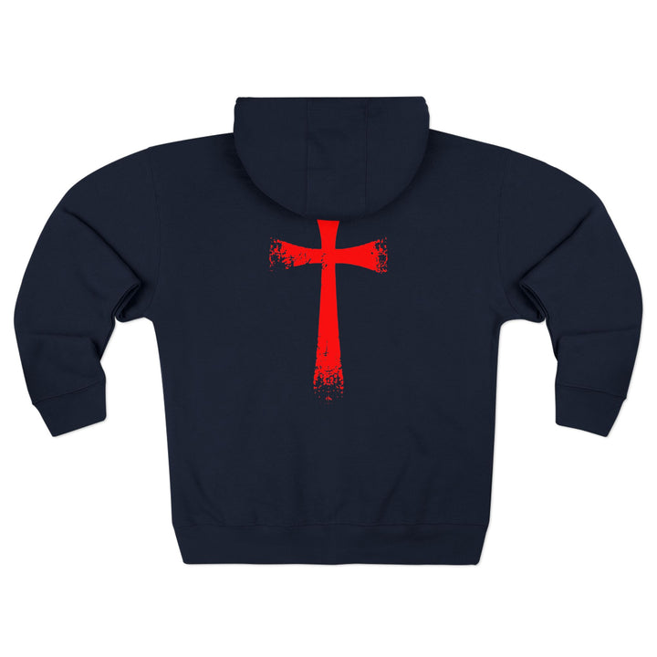 CG CRUSADER RED /7 PILLARS LOGO