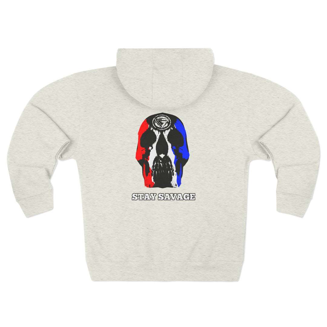 CG SKULL RED WHITE BLUE/STAY SAVAGE